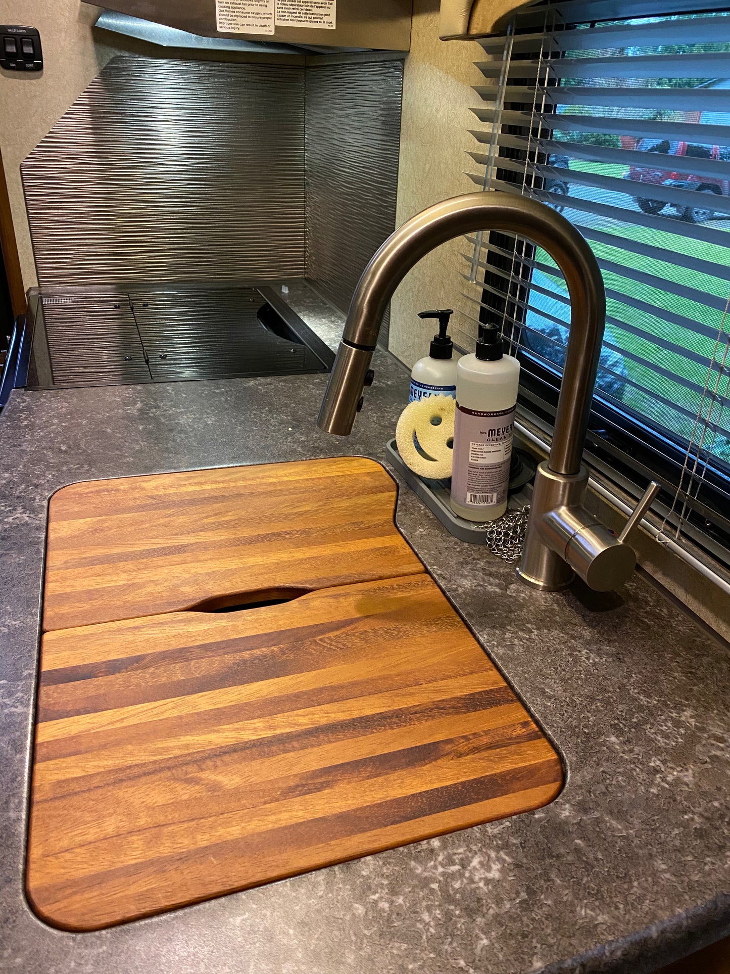 Lance Sink Insert - African Teak (for tabletop bundle only)