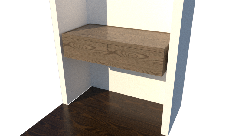 Mud Room Console (Custom)